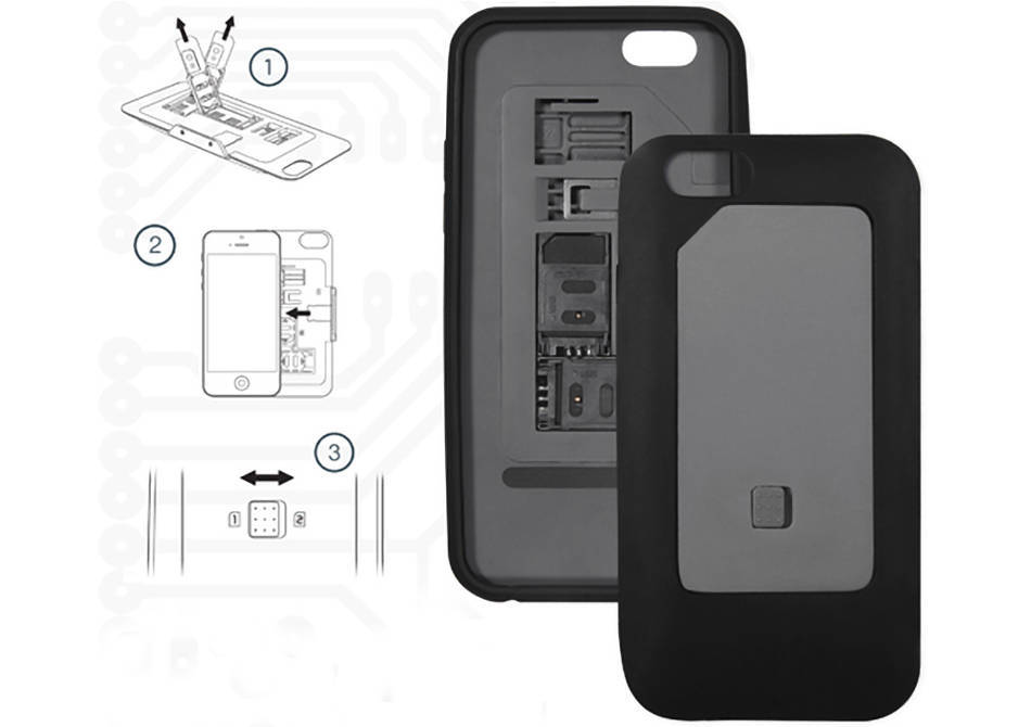 Carcasa Dual SIM