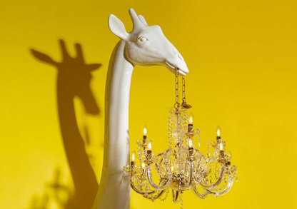 Lampa de perete Giraffe In Love - alb