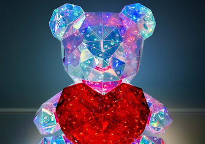 Ursulet Teddy Luminos