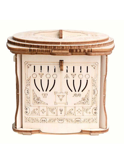 WOODEN SECRET BOX LOCK BOX (DIY KIT)
