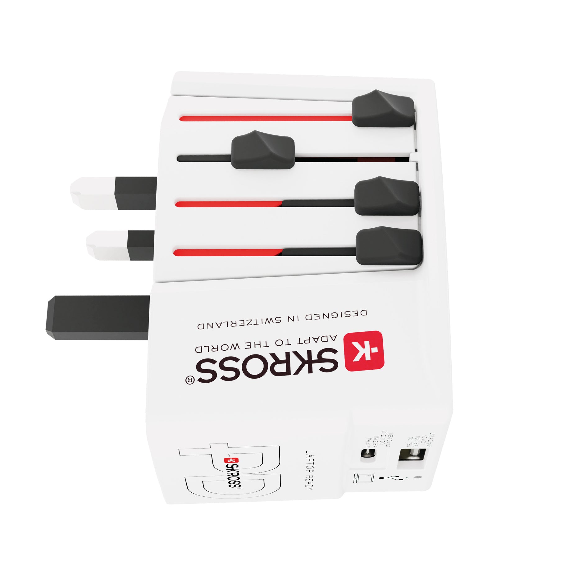 Adaptor de calatorie SKROSS MUV 65W cu cablu USB C si USB