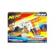 NERF Super Soaker Thunder Storm — Pistol cu apa automat. — Foc!!! Pardon… Apa!!!