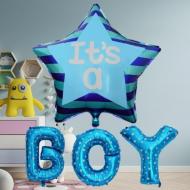Balon Baby Shower -- baby boy or baby girl?