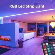 Banda LED RGB -- design luminos 