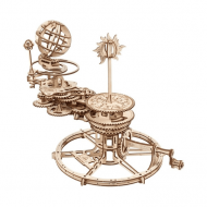 Telurionul Mecanic - Model mecanic din lemn
