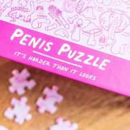Penis puzzle -- Dick-o-versum in roz