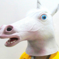 Masca unicorn -- Photo-bombing pentru profesionisti!